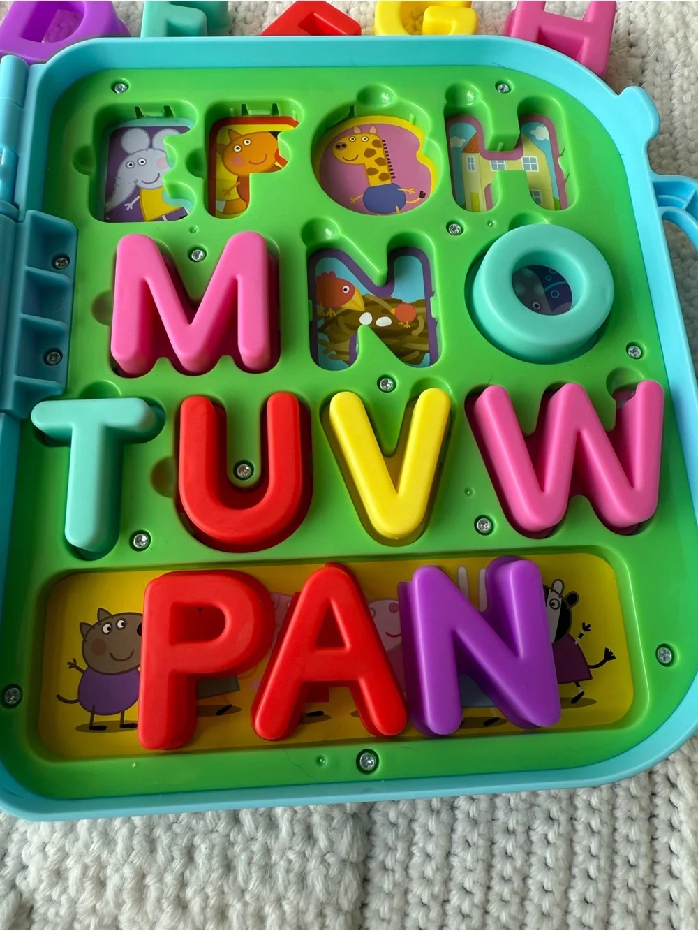 Peppa Pig Alphabet Case